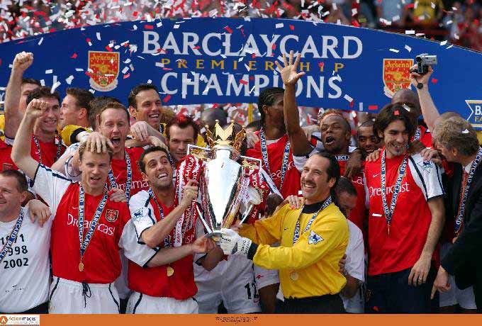 CLB Arsenal vô địch ngoại hạng anh bao nhiêu lần trong lịch sử?