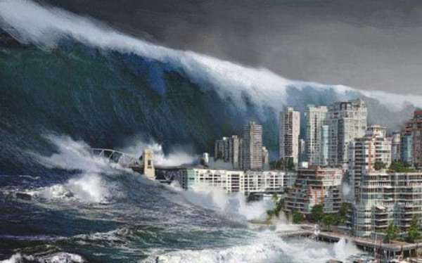 Mơ thấy sóng thần