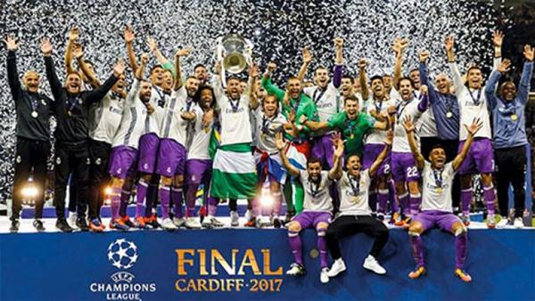 Thành tích của Real Madrid năm 2017 Thành tích của Real Madrid năm 2017