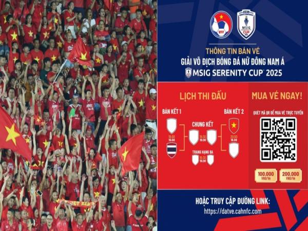 Bóng đá VN: VFF công bố giá vé mới trận bán kết